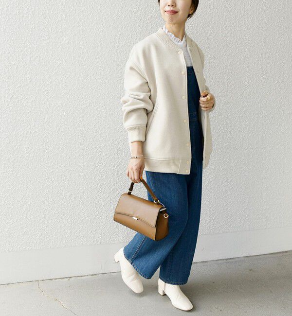 SHIPS any「《一部追加予約》【WEB限定】SHIPS any: バーシティ ジャケット 25AW」|ブルゾン・スタジャン|