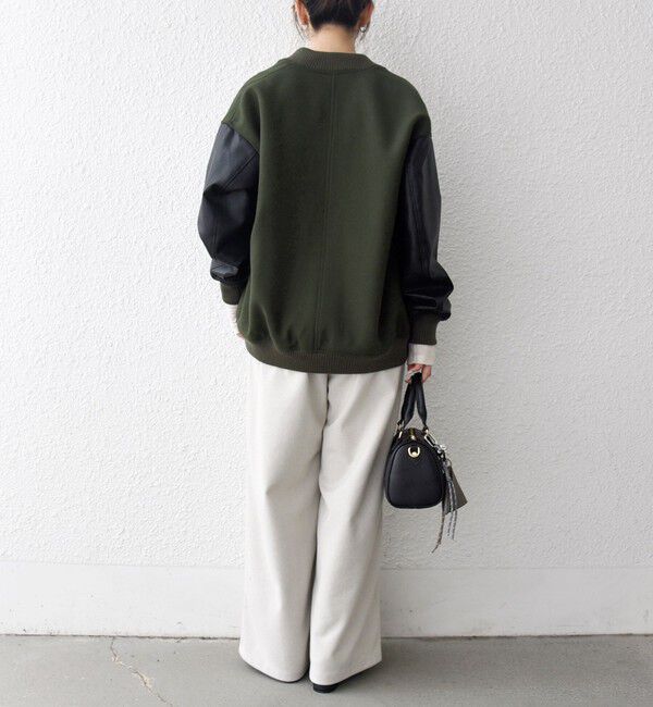 SHIPS any「《一部追加予約》【WEB限定】SHIPS any: バーシティ ジャケット 25AW」|ブルゾン・スタジャン|