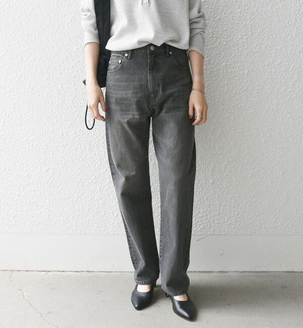 SHIPS any「《一部予約》SHIPS any: ハイライズ デニムパンツ［SHIPS any DENIM］」|デニム|