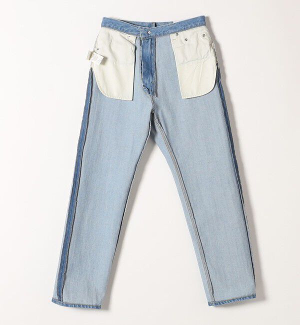 SHIPS any「《一部予約》SHIPS any: ハイライズ デニムパンツ［SHIPS any DENIM］」|デニム|