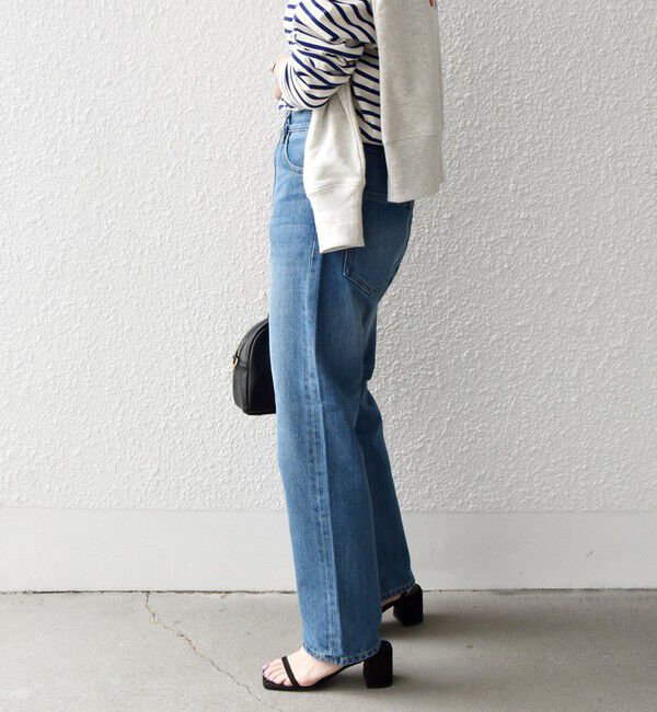 SHIPS any「《一部予約》SHIPS any: ハイライズ デニムパンツ［SHIPS any DENIM］」|デニム|