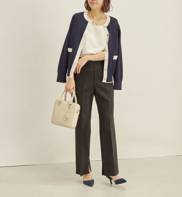 SHIPS for women「〈手洗い可能〉綿 SORONA クルーネック TEE◇」|Tシャツ・カットソー|