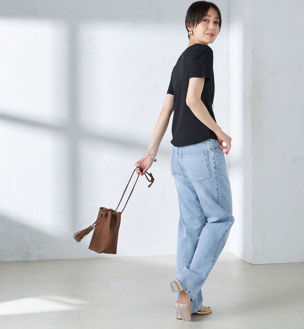 SHIPS for women「〈手洗い可能〉綿 SORONA クルーネック TEE◇」|Tシャツ・カットソー|