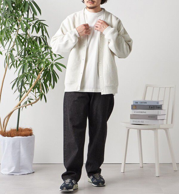 SHIPS any「【Begin11月号 BB10 掲載】【SHIPS any別注】Champion: リバースウィーブ Vネック カーディガン◇」|カーディガン|