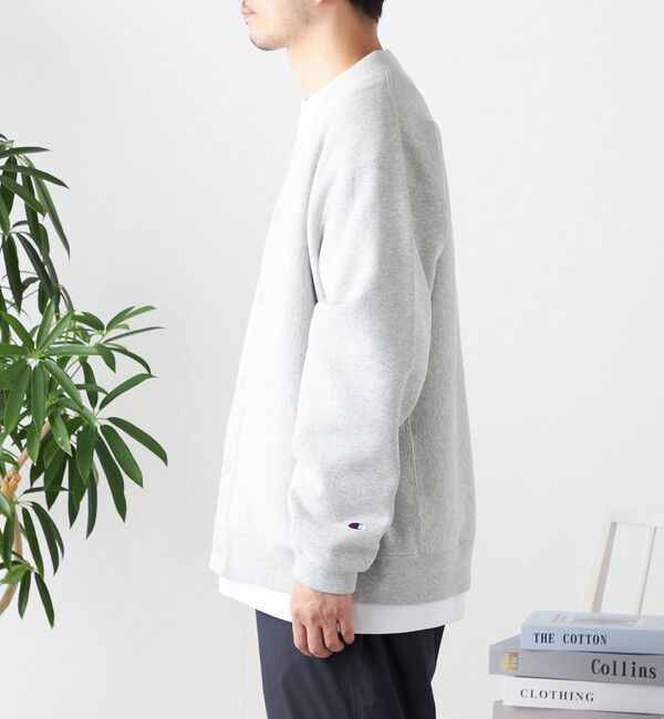 SHIPS any「【Begin11月号 BB10 掲載】【SHIPS any別注】Champion: リバースウィーブ Vネック カーディガン◇」|カーディガン|