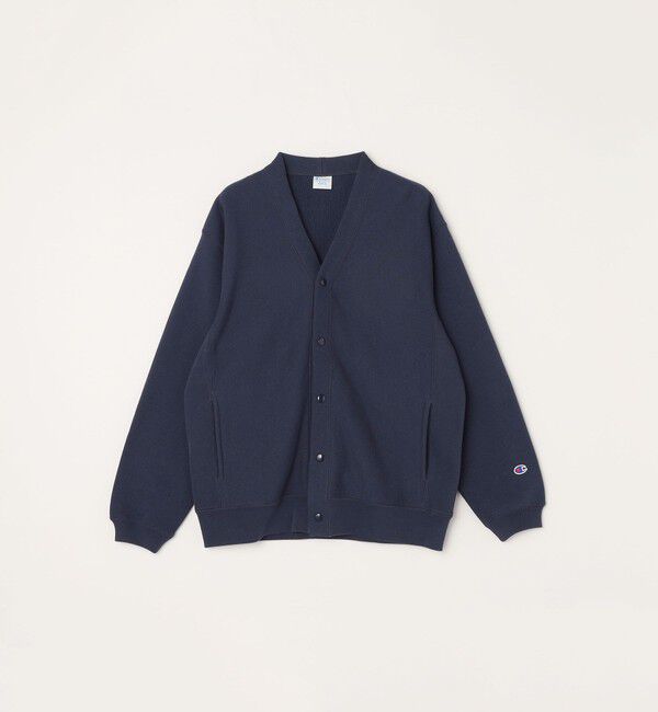 SHIPS any「【Begin11月号 BB10 掲載】【SHIPS any別注】Champion: リバースウィーブ Vネック カーディガン◇」|カーディガン|