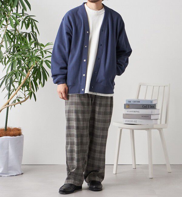 SHIPS any「【Begin11月号 BB10 掲載】【SHIPS any別注】Champion: リバースウィーブ Vネック カーディガン◇」|カーディガン|