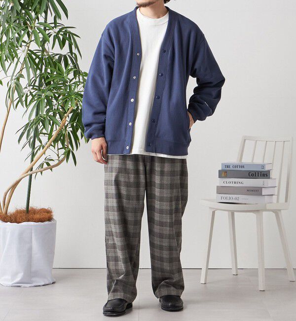 SHIPS any「【Begin11月号 BB10 掲載】【SHIPS any別注】Champion: リバースウィーブ Vネック カーディガン◇」|カーディガン|