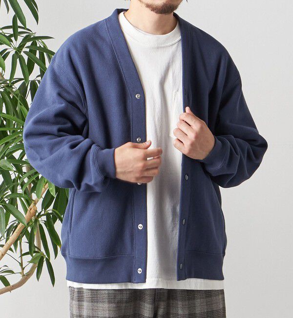 SHIPS any「【Begin11月号 BB10 掲載】【SHIPS any別注】Champion: リバースウィーブ Vネック カーディガン◇」|カーディガン|