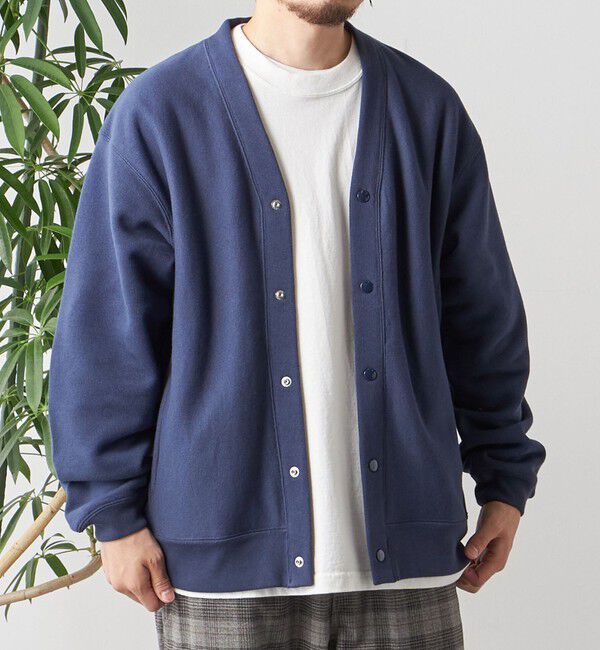 SHIPS any「【Begin11月号 BB10 掲載】【SHIPS any別注】Champion: リバースウィーブ Vネック カーディガン◇」|カーディガン|