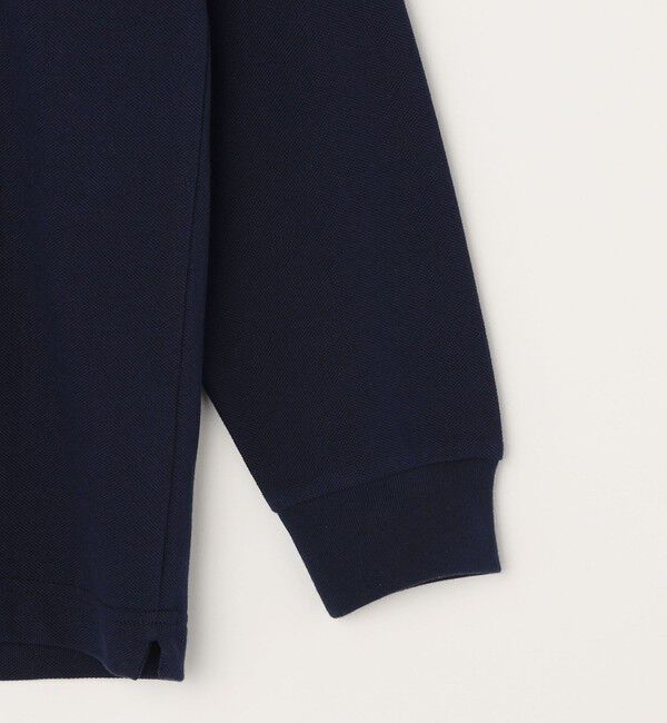 SHIPS any「【SHIPS any別注】LACOSTE: ワンポイント ピケ クルーネック Tシャツ (ロンT)◇」|Tシャツ・カットソー|