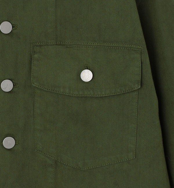 SHIPS「SHIPS: ミリタリー カバー シャツ ジャケット」|ミリタリージャケット|