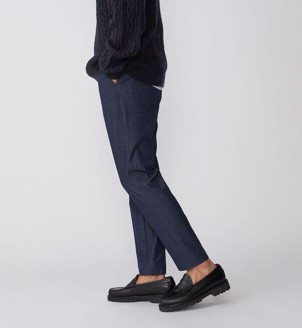 SHIPS「【WEB限定】SHIPS: WONDER デニムライク スラックス」|スラックス|