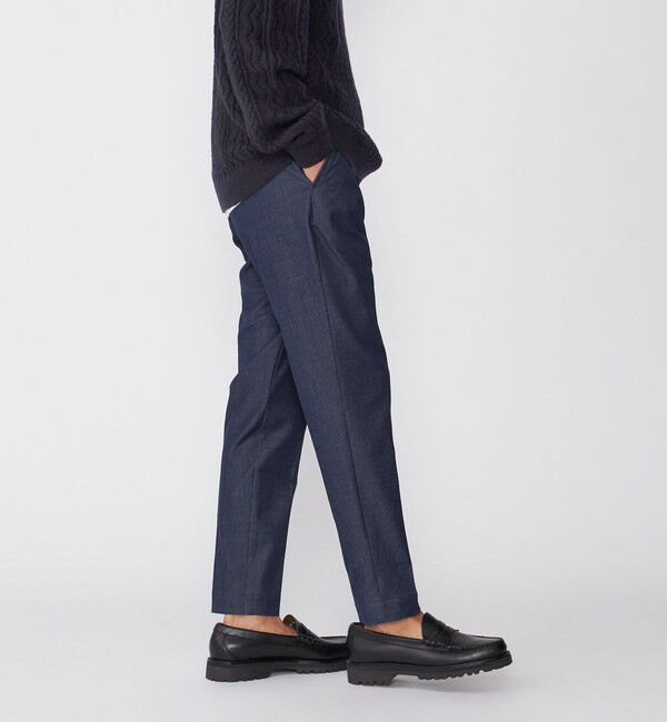 SHIPS「【WEB限定】SHIPS: WONDER デニムライク スラックス」|スラックス|