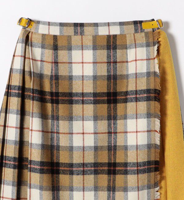 SHIPS any「O'NEIL OF DUBLIN: コンビ キルト スカート 23AW (83cm)」|スカート|