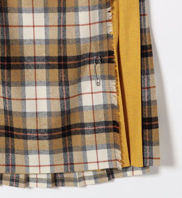 SHIPS any「O'NEIL OF DUBLIN: コンビ キルト スカート 23AW (83cm)」|スカート|