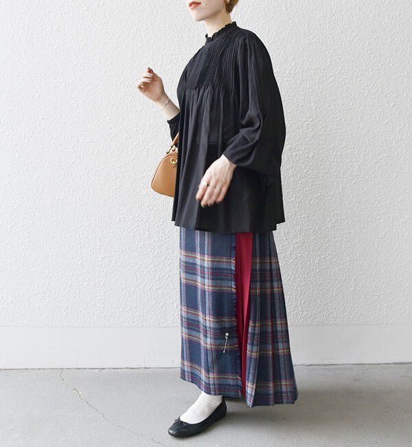 SHIPS any「O'NEIL OF DUBLIN: コンビ キルト スカート 23AW (83cm)」|スカート|