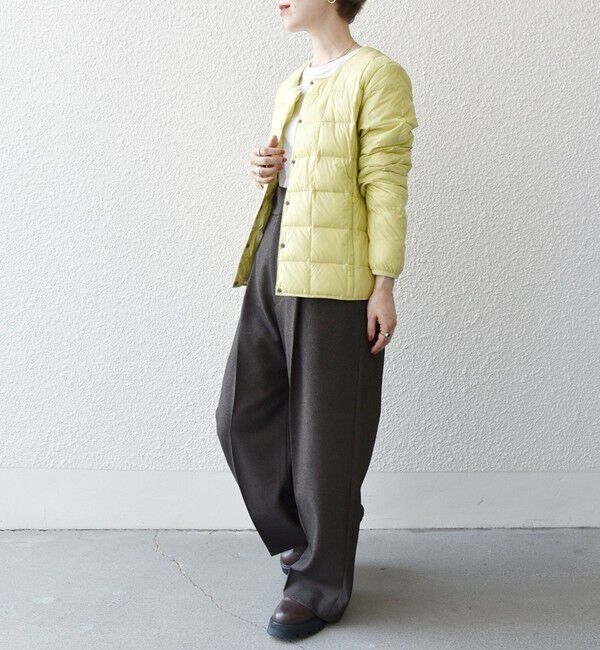 SHIPS any「《一部追加予約》TAION:〈手洗い可能〉インナー ショート ダウン ジャケット 24FW」|ダウン|