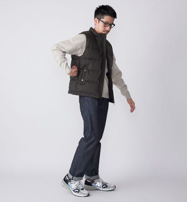 SHIPS「SHIPS: ウールファブリック ダウン ベスト」|ダウンベスト・ベスト|