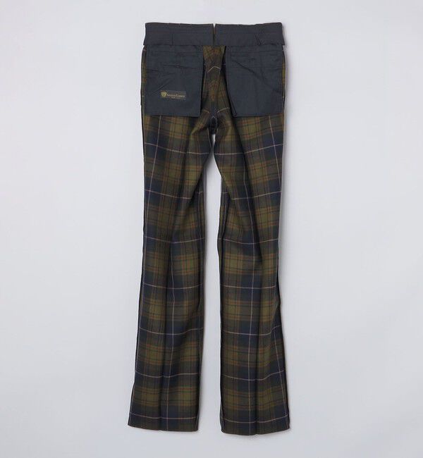 SHIPS「SHIPS: ラグジュアリー  タータンチェック スラックス パンツ」|スラックス|