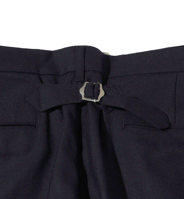 SHIPS「Southwick Gate Label: ウール 1プリーツ パンツ」|チノ|