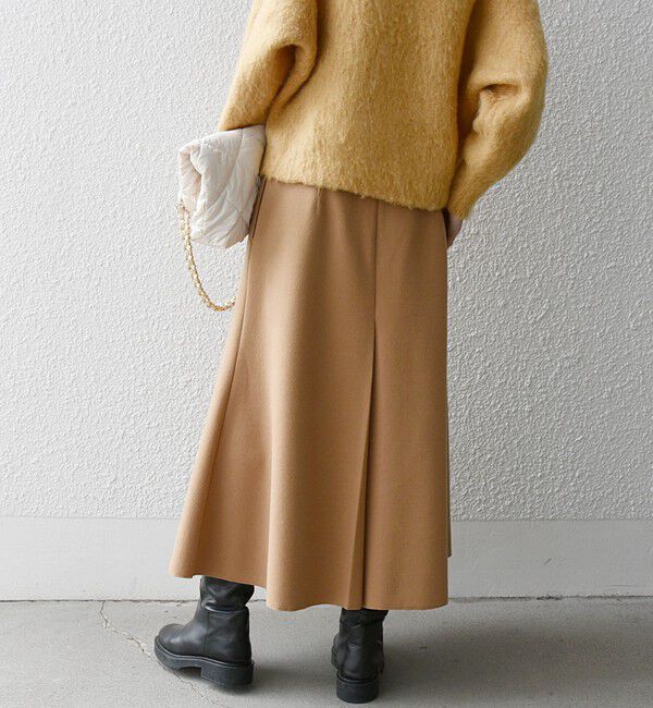 SHIPS any「SHIPS any: エア ニードル タック ミディ スカート」|スカート|