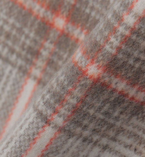 SHIPS「SHIPS :イタリーヤーン チェック シャギー シャツ アウター」|シャツ・ブラウス|