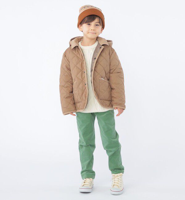 SHIPS KIDS「SHIPS KIDS:100～130cm /〈手洗い可能〉ケーブル ニット」|ニット・セーター|