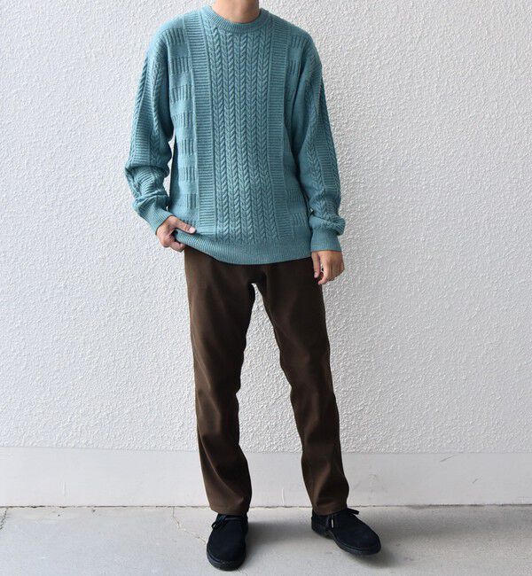 SHIPS any「SHIPS any: 裏起毛 ウォーム ストレッチ テーパード チノ パンツ 25AW◆」|チノ|