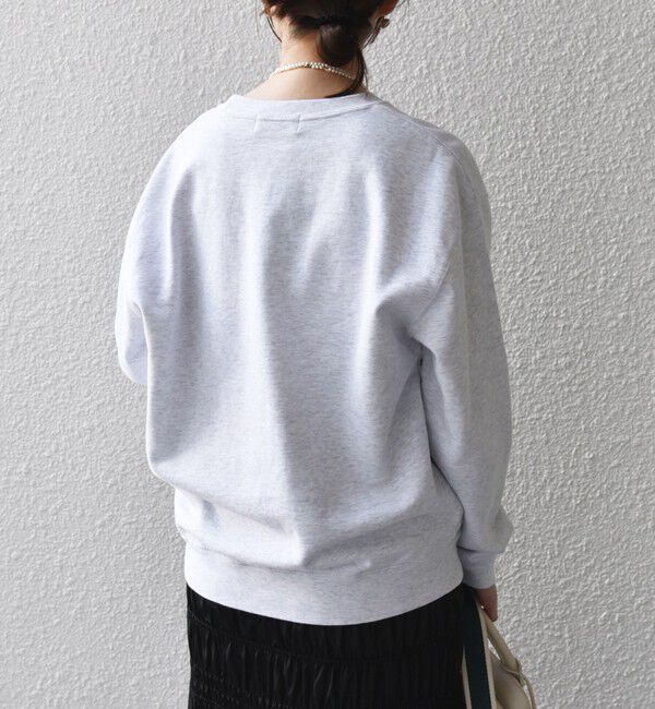 SHIPS for women「【SHIPS別注】Odub:〈手洗い可能〉メタリック ロゴ スウェット 24SS ◇」|スウェット・ジャージ|