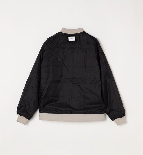 SHIPS any「SHIPS any: カルゼ 中綿 リブ ブルゾン」|ブルゾン・スタジャン|