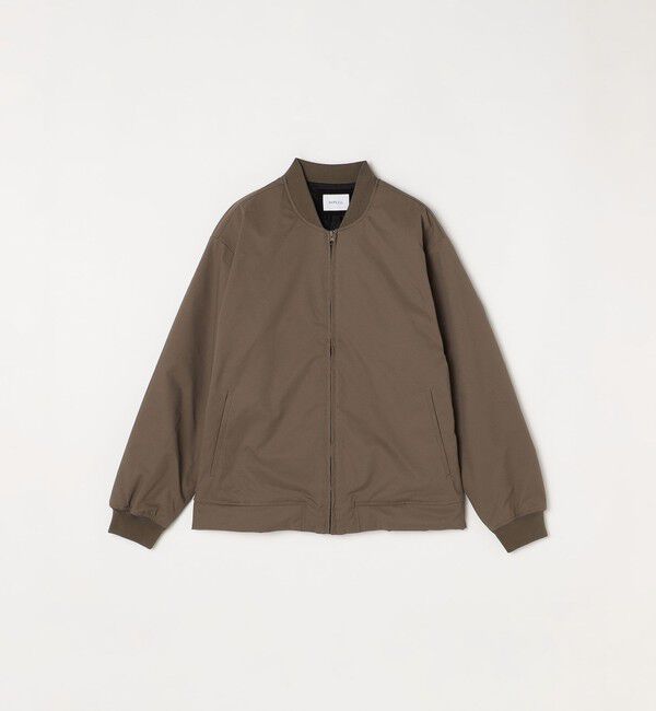 SHIPS any「SHIPS any: カルゼ 中綿 リブ ブルゾン」|ブルゾン・スタジャン|