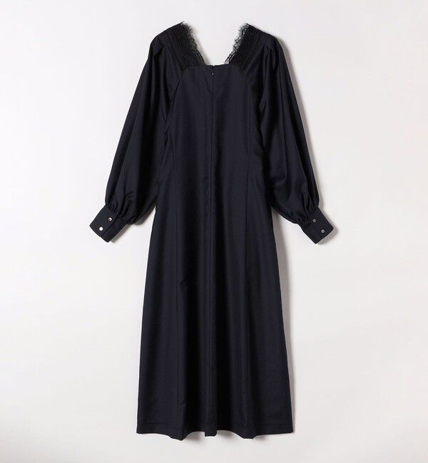 quaranciel「quaranciel:〈手洗い可能〉ウーステッド レース コンシャス ワンピース」|ワンピース|