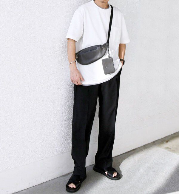 SHIPS any「【WEB限定】SHIPS any: ジャカード フェイクレイヤード ポケット Tシャツ◇」|Tシャツ・カットソー|