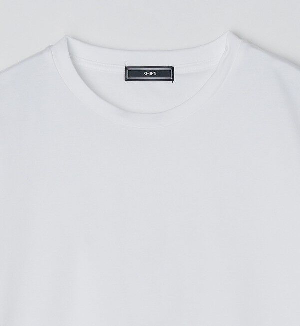 SHIPS「SHIPS: ALBINI クルーネック 無地 Tシャツ」|Tシャツ・カットソー|