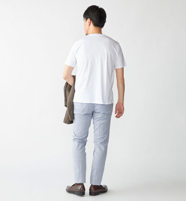 SHIPS「SHIPS: ALBINI クルーネック 無地 Tシャツ」|Tシャツ・カットソー|