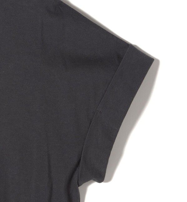 SHIPS for women「【WEB限定】〈手洗い可能〉フラワー 箔 プリント ロゴ TEE」|Tシャツ・カットソー|