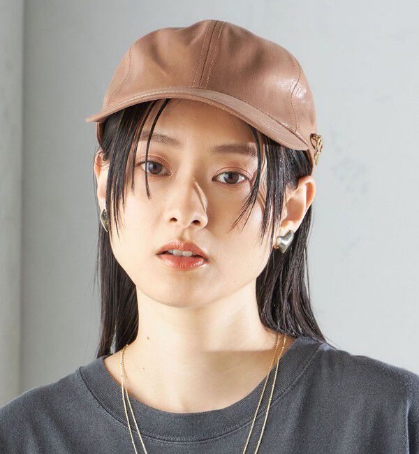 SHIPS for women「perah:シャイニー キャップ」|キャップ・キャスケット|