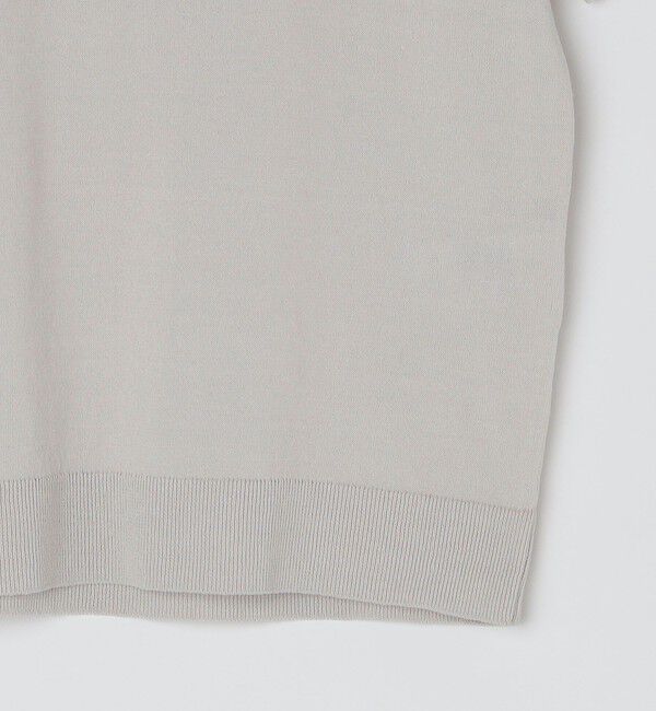 SHIPS「SHIPS: 〈手洗い可能〉 14ゲージ TEXBRID(R) リネン ニット Tシャツ」|ニット・セーター|