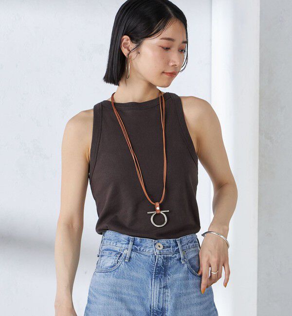 SHIPS for women「【SHIPS別注】onit:〈洗濯機可能〉アメリカンスリーブ タンクトップ」|タンクトップ|