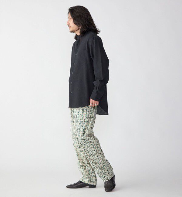 SHIPS「SHIPS: タイプライター プリント イージー パンツ」|その他|