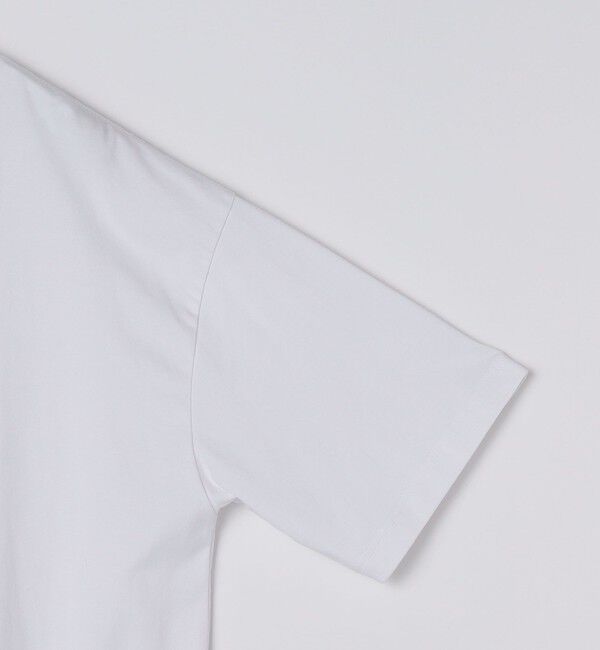 SHIPS「SHIPS:〈遮熱/UVカット/吸水速乾/接触冷感〉SHELTECH(R) ロゴ Tシャツ」|Tシャツ・カットソー|