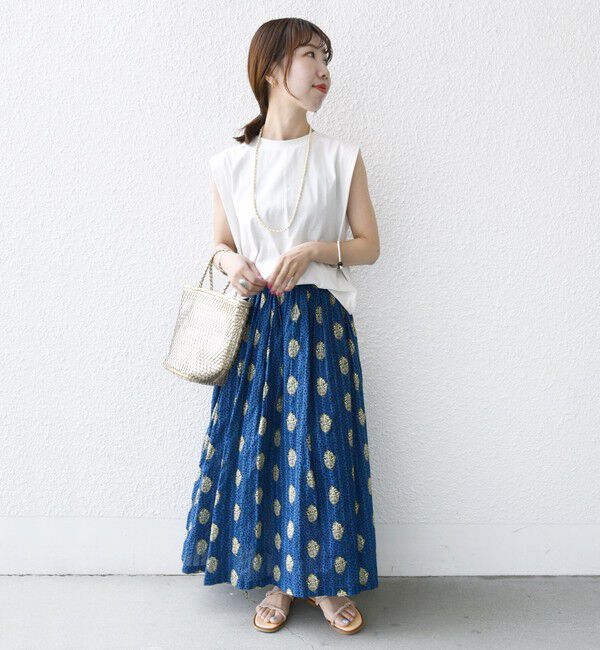 SHIPS for women「〈手洗い可能〉ワンコットン フレンチ スリーブ TEE」|Tシャツ・カットソー|