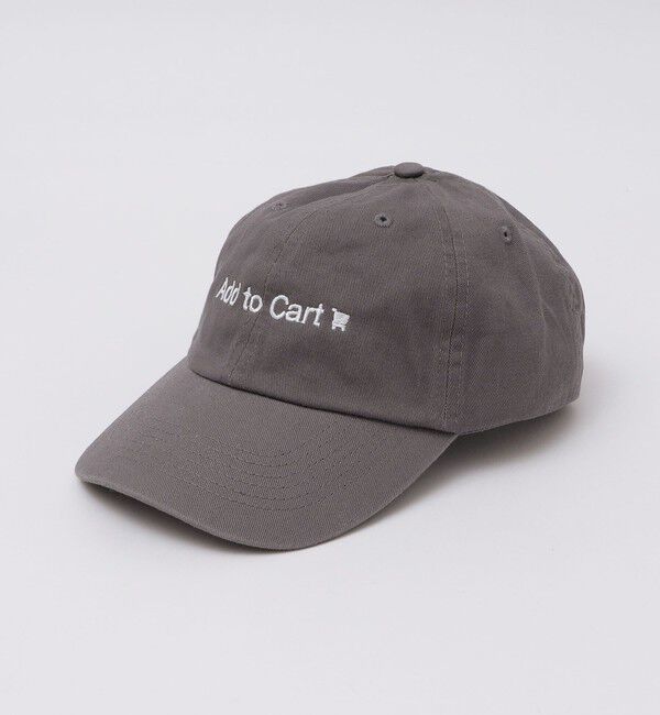 SHIPS「HOHO COCO: ADD TO CART」|キャップ・キャスケット|ダークグレー