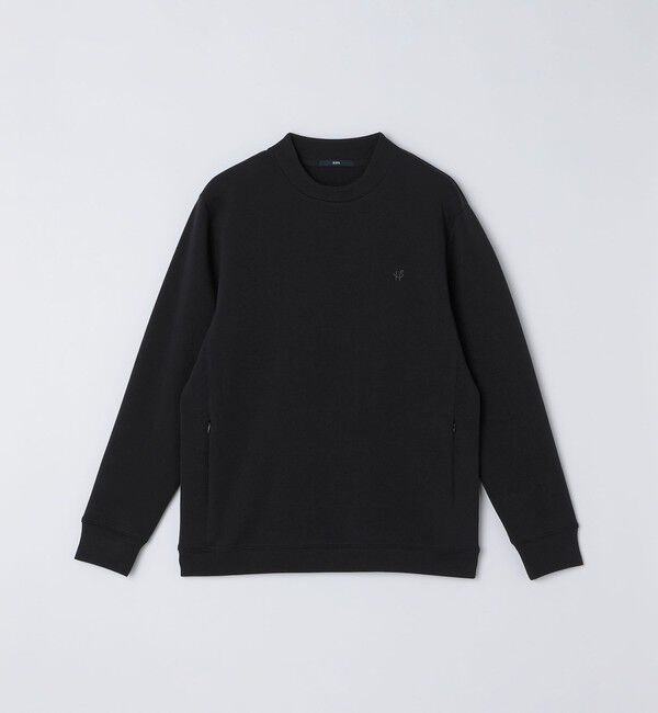 SHIPS「【WEB限定】SHIPS: テレワーク ビズ ワンポイントロゴ ハイゲージ ダブルニット スウェット」|スウェット・ジャージ|