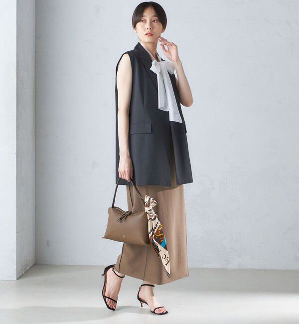 SHIPS for women「ウール混 ボックス テーラード ジレ」|ベスト・ジレ|