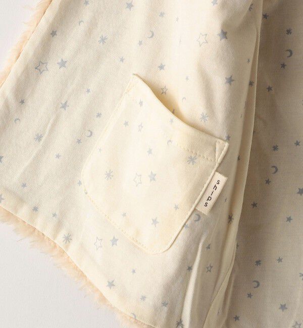 SHIPS KIDS「SHIPS KIDS:80～90cm / フェイクファー リバーシブル ベスト」|ベスト・ジレ|