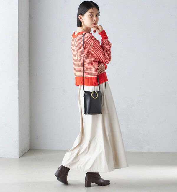 SHIPS for women「〈手洗い可能〉ジャカード プルオーバー」|ニット・セーター|