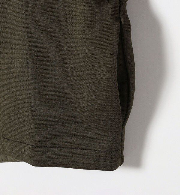 quaranciel「quaranciel:〈洗濯機可能〉ダブルジャージー ノーカラー コンパクト ジャケット」|ノーカラージャケット|