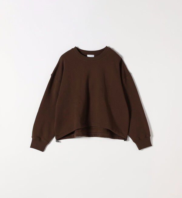 SHIPS any「【WEB限定】SHIPS any:〈洗濯機可能〉USA コットン 裏起毛 コクーン プルオーバー」|スウェット・ジャージ|